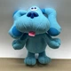 Tyco 1997 Talking Sing Along Blue's Clues Plush Stuffed Animal 12" Works Vintage