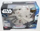NIB Star Wars Micro Galaxy Squadron Assault Class Millenium Falcon  1 in Action