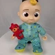 CoComelon Official Musical Bedtime JJ Doll, Soft Plush Body &ndash; Press Tummy Toys