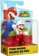 Super Mario Bros. Fire Mario 2.5 inch  Figurine - Jakks Pacific - NEW!