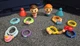 NEW! Spin Master 2010 Pop On Pals "It's a Party" Deluxe Ring Set with 2 Figures