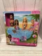 Barbie Pool And Slide Pool Play Set NEW Sealed Shelf Wear