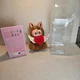 Authentic POP MART Labubu Fall in Wild Plush Pendant  Cupid Heart Brown Open Box