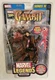TOY BIZ MARVEL LEGENDS SERIES IV 4 GAMBIT with COMIC BOOK & DISPLAY STAND 