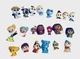 Mixed Lot Of 22 Disney DOORABLES Frozen Mouna ETC. Just Play Collectible Figures