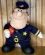 Frosty the Snowman Traffic Cop Vintage 1999 Police Officer Plush 12" Stuffins 
