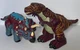 2006 Imaginext Raider Allosaurus & triceratops, ￼Walking Roaring Dinosaur Lot
