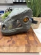 JURASSIC WORLD CHOMP 'N ROAR MASK Velociraptor Blue 2017 - Works Excellent