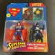 Cyber Link Superman Man of Steel and Batman Action Figure Set Kenner 1996 - New