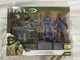 HALO UNSC Checkpoint With Spartan Gungir and Elite Mercenary Action Figure Set