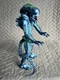 Lanard Toys 7" Blue Metallic Xenomorph Warrior Alien Action Figure 2020