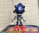 Jazwares Sonic The Hedgehog Metal Sega 3" Action Figure Blue Metallic Color.