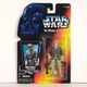 1995 Kenner Star Wars, The Power of the Force: HAN SOLO HOTH GEAR Red Card NIP