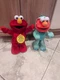 Sesame Street Mattel 2002 Dancing HOKEY POKEY ELMO & DINO STOMP ELMO Sings Dance