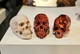 3 Custom 1/6  12" Human Trophy Skulls Predator Terminator For Hot Toys Set B