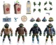 NECA Teenage Mutant Ninja Turtles Punk Disguise Turtles Action Figure 4-Pack