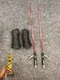 1/6 Hot Toys DX28 Star Wars Obi-Wan Kenobi Darth Vader Hands Saberx2 for Figure
