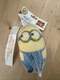 Squishy Stress Gear Ball Despicable Me Minions - Universal -  New Sealed