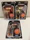 LOT OF 3 STAR WARS MANDALORIAN RETRO COLLECTION KENNER BESKAR ARMORER BOBA FETT
