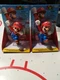 SUPER MARIO BROS.  MARIO  2 Count Lot  JAKKS PACIFIC 2.5 Inch New! NIP 