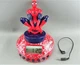 Marvel Ultimate Spiderman 3D Figurine Stance Clock Radio Speaker Battery Powered