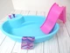 Barbie Doll Blue Swimming Pool Towel Pink Slide Glasses Mugs 2019 Mattel X7