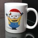 Minions Despicable Me Christmas Coffee Cup Universal Studios Holiday Mug