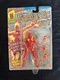 1992 Marvel Superhero Fantastic Four Human Torch Action Figure Toybiz