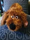 TY Secret Life of Pets Duke Dog Plush Brown Stuffed Animal Toy 13&rdquo; Long Hair