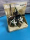Schleich World of Knights Tournament Green & White TAURUS Knight w/Horse 70047