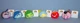 Disney Inside Out Plush Bing Bong-Anger-Joy-Disgust-Fear-Sadness-Tsum Tsum LOT-6