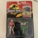 Jurassic Park Ellie Sattler 1993 W/Grappling Hook Triceratop Card #15 Kenner NIP