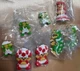 Nintendo Super Mario Bros Dot Figure Collection 8 Figures Set Authentic