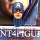 Hot Toys MMS563 Endgame Captain America 1/6 action Figure's Masked Head Sculpt