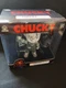 Chucky 4.5" Inch Vinyl Figure Black White Blood Gray by Culturefly - NEW!