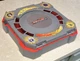 Beyblade Metal Fusion Battle Arena Stadium Folding Travel Case Grey Gray OEM