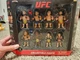 UFC Collectible Fights 8 Figure Set by PMI Official Licensed Mini Fighters NEW