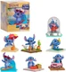 Just Play Disney Stitch Live-Action Movie Time 3-inch Collectible Figures,... 