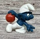 Figurine Vintage Smurf Peyo Schleich 1979 Smurf 20051 Bowling