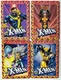 1996 Marvel X-Men - 4 Team Metal Set All-Metal Collector&rsquo;s Cards&nbsp;Storm/Cyclops