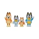 Bluey and Friends 4 Pack of 2.5-3" Poseable Figures