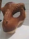 Jurassic World T-REX TYRANNOSAURUS REX Brown Dinosaur Mask Moveable Jaw