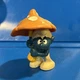 Mushroom Umbrella Smurf Vintage Smurfs Figurine Hong Kong 1979 Schleich Peyo