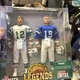 Kenner Starting Lineup 1998 Joe Namath Johnny Unitas 12" Starting Lineup Figures