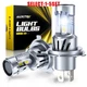 6500K White H4 9003 LED Headlight Bulbs Plug&Play High Low Beam 48000LM 2-10X