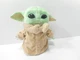 Star Wars Mattel Mandalorian The Child 8" Baby Yoda Grogu Plush USED