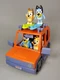 Bluey Heeler Jeep Vehicle Car w/ 4 Figures Bluey Bingo Dad Mom Moose Toy Lot Set