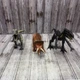 Jurassic Park Fallen Kingdom Lot Of 3 Roarivores Indoraptor 2017 Mattel Toy Dino