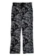 DC Comics Mens Black & Gray Batman Camouflage Knit Sleep Pants Pajama Bottoms S