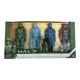 Wicked Cool Toys World of Halo Anniversary Action Figure Multipack - 4-Pack